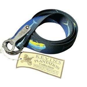 THOMAS BATES SALTWATER OCEAN FISH RIBBON BELT WITH BOTTLE OPENER
